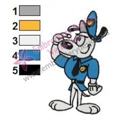 Dudley Puppy Embroidery Design